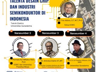 Universitas Gunadarma Gelar Seminar Nasional: Bangun Talenta Desain Chip dan Industri Semikonduktor Indonesia