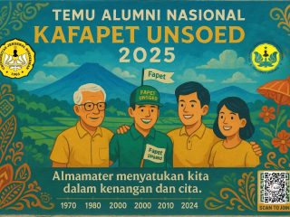 Rektor Unsoed Buka Press Conference Pra Temu Alumni Nasional KAFAPET 2025 di Tasikmalaya