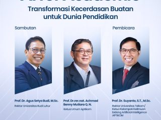 APTIKOM dan Universitas Budi Luhur Gelar Webinar “AI for Academic”: Dorong Transformasi Kecerdasan Buatan di Dunia Pendidikan