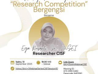Webinar Series #10 CISF: Strategi Memenangkan Research Competition Bergengsi