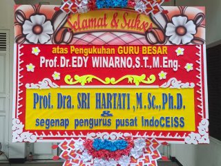 IndoCEISS Ucapkan Selamat atas Pengukuhan Guru Besar Prof. Dr. Edy Winarno, S.T., M.Eng.