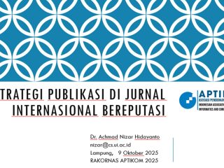 Klinik Penulisan Karya Ilmiah Rakornas APTIKOM 2025 Dorong Dosen dan Peneliti Tingkatkan Kualitas Publikasi Bereputasi