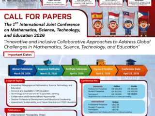 FMIPATEK Universitas PGRI Pontianak Gelar IJC-MaSTEd 2026, Angkat Kolaborasi Inovatif Hadapi Tantangan Global Pendidikan STEM