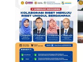 IndoCEISS Gelar Webinar Road to Rakornas untuk Perkuat Kolaborasi Riset Berdampak