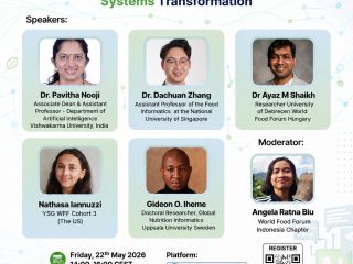 Webinar Internasional Bahas Transformasi Sistem Agrifood Berbasis Teknologi dan AI untuk Generasi Muda