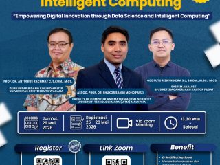 MCS UGM Gelar Webinar Nasional Bahas Data Science dan Intelligent Computing