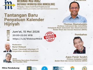 MISI Gelar Webinar Bahas Tantangan Penyatuan Kalender Hijriyah di Indonesia