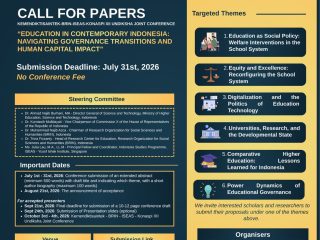 Kemendiktisaintek, BRIN, ISEAS, dan KONASPI XII Undiksha Buka Call for Papers, Bahas Masa Depan Tata Kelola Pendidikan Indonesia