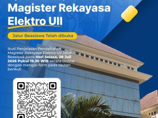 Magister Rekayasa Elektro UII Buka Jalur Beasiswa 100 Persen, Siapkan Talenta Unggul di Bidang Teknologi dan Inovasi