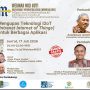 Masyarakat Informatika Sosial Indonesia Gelar Webinar Bahas Teknologi I2oT untuk Berbagai Aplikasi