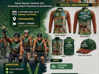 PikBIKE Pitakom 2026 Ajak Peserta MUNAS VII APTIKOM Bersepeda Bersama di Yogyakarta