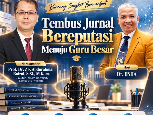 ENHA Podcast Bahas Strategi Tembus Jurnal Bereputasi dan Roadmap Menuju Guru Besar