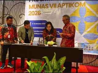 APJIKOM Jalin Kerja Sama dengan Sekitar 240 Perguruan Tinggi dalam MUNAS APTIKOM 2026
